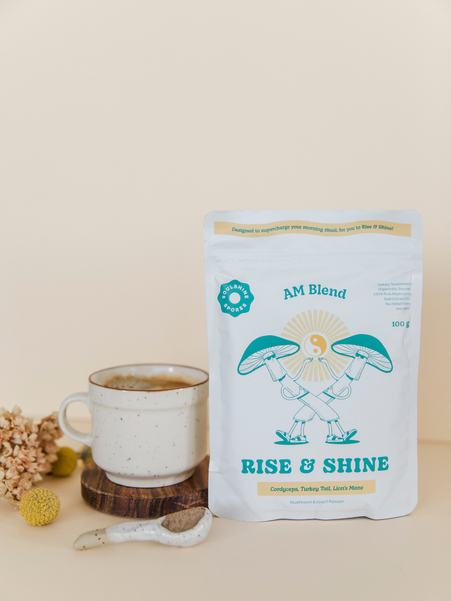 Soulshine Spores ~ AM Blend Rise & Shine